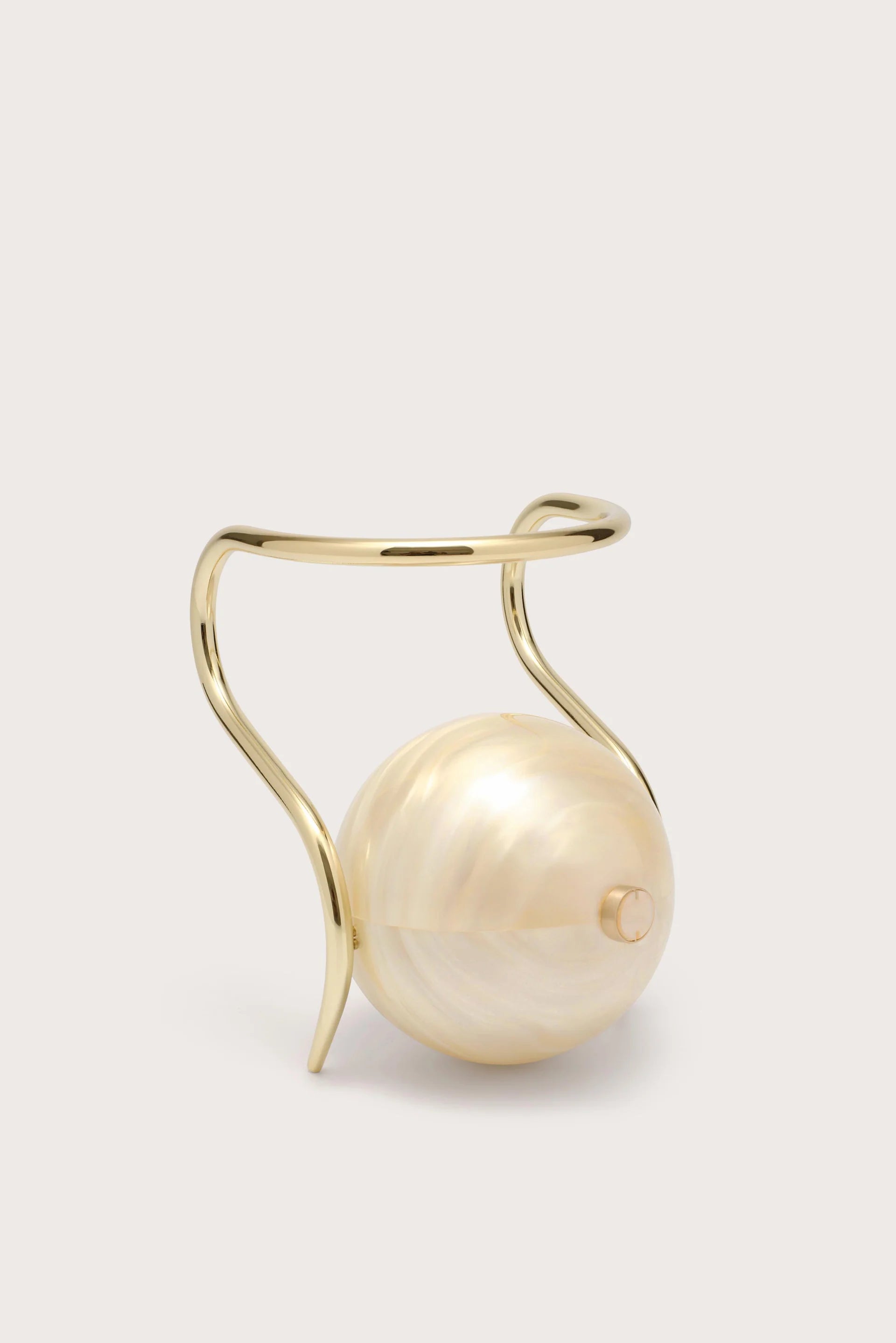 Pearl Top Handle Bag