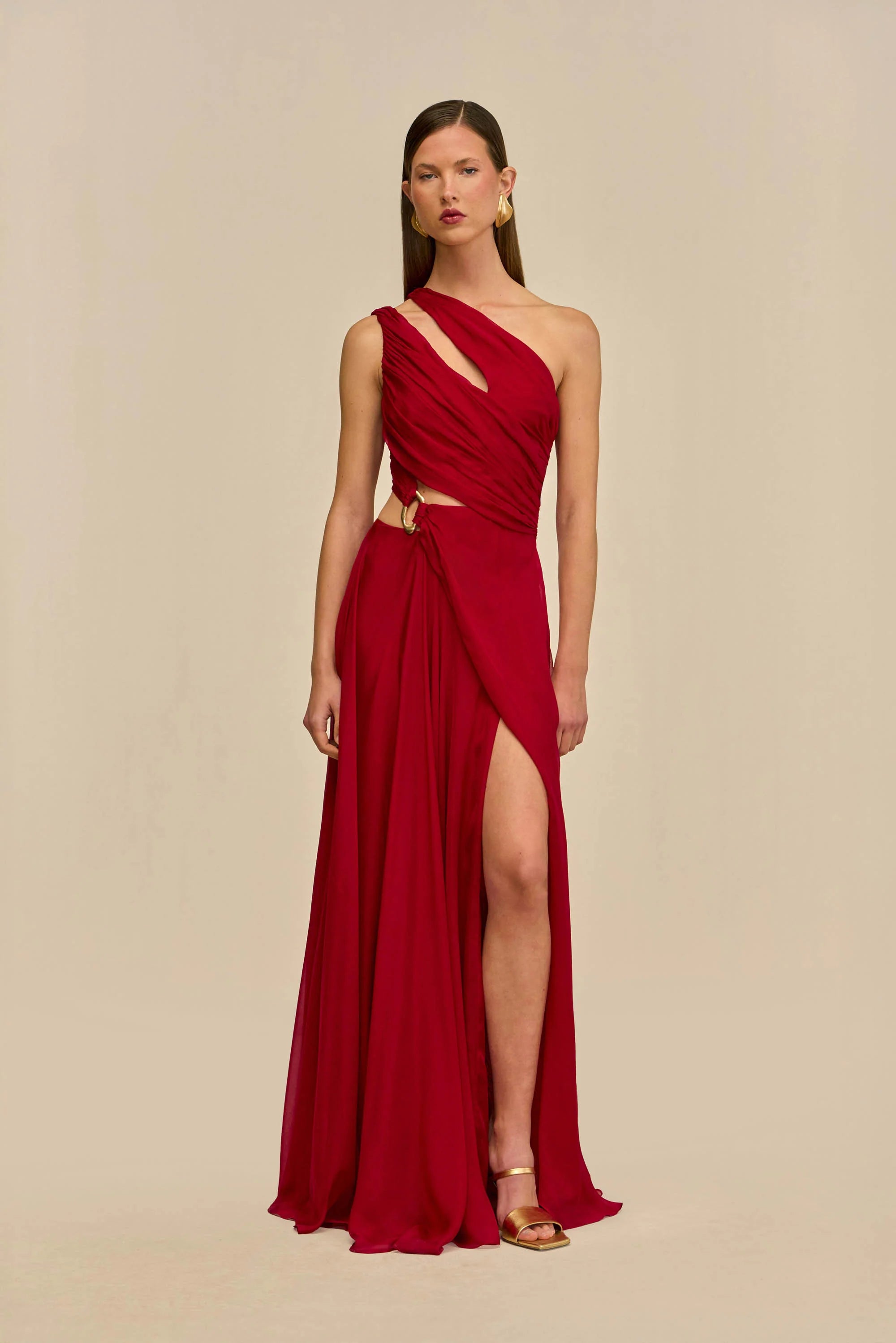 Zan Gown - Merlot