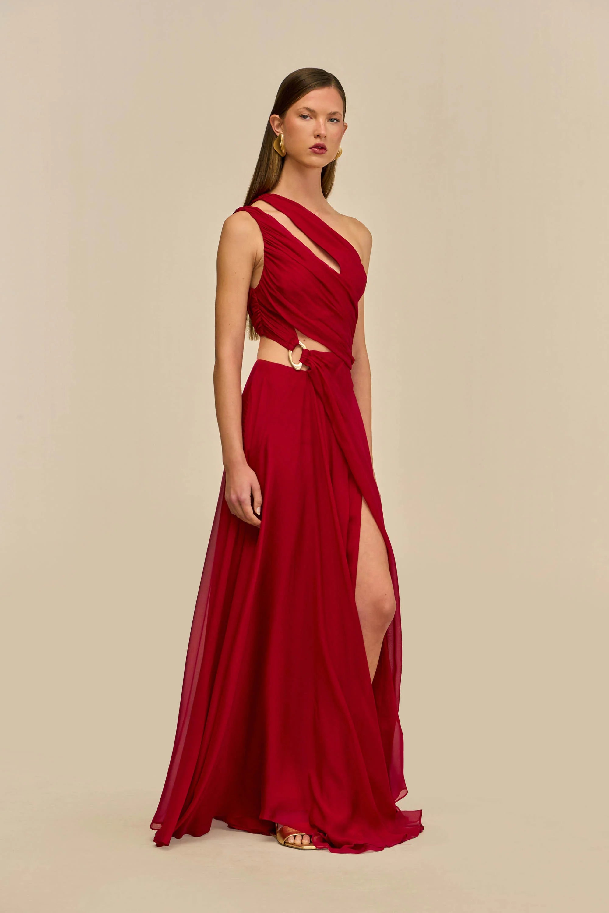 Zan Gown - Merlot
