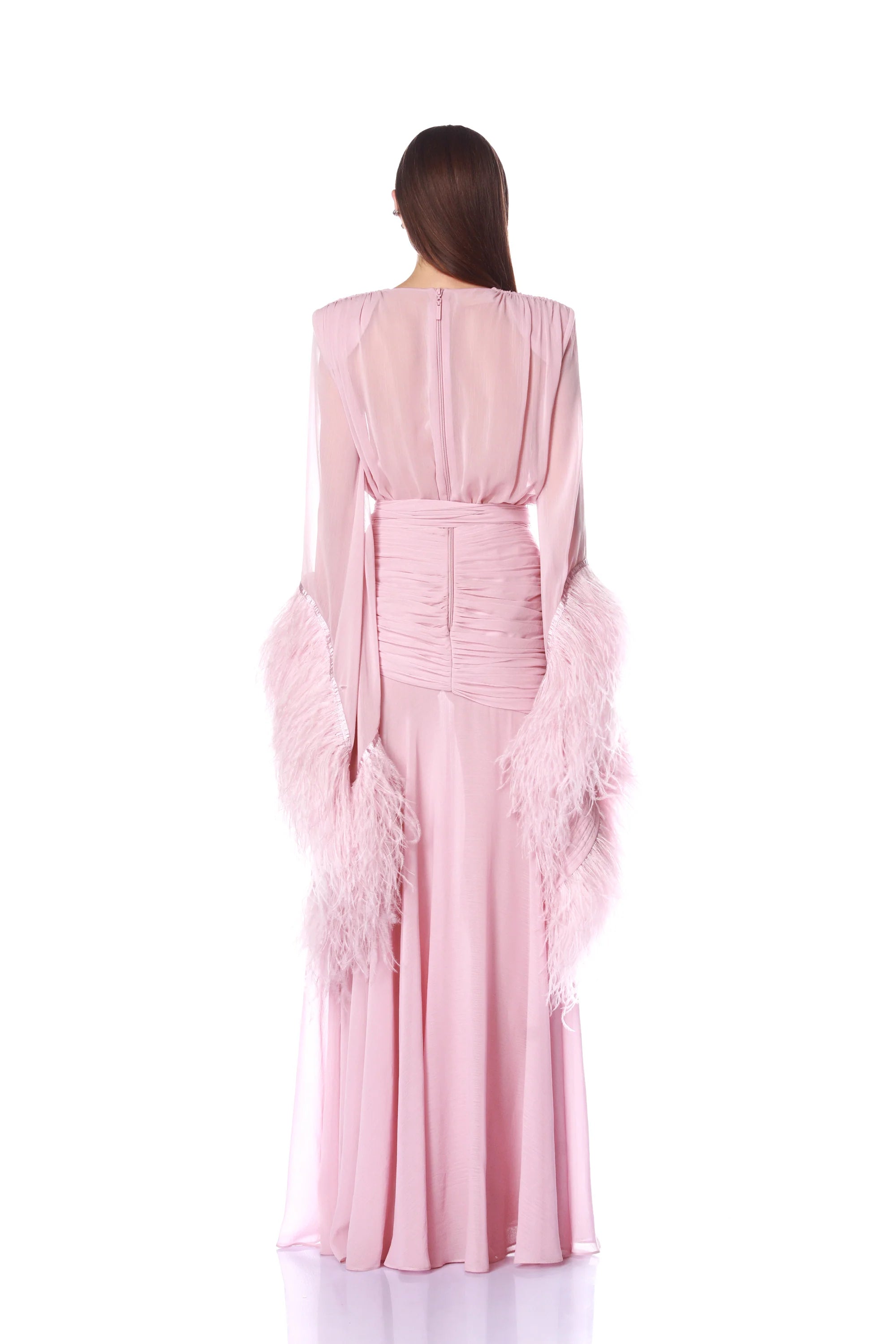 Geisha Maxi Dress - Pink