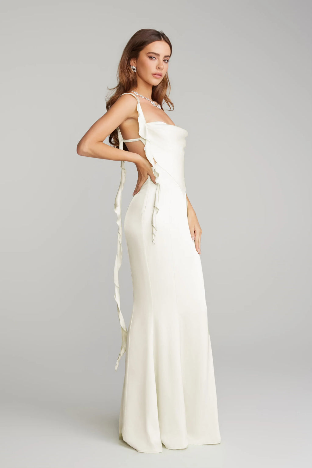 Caroline Dress - White