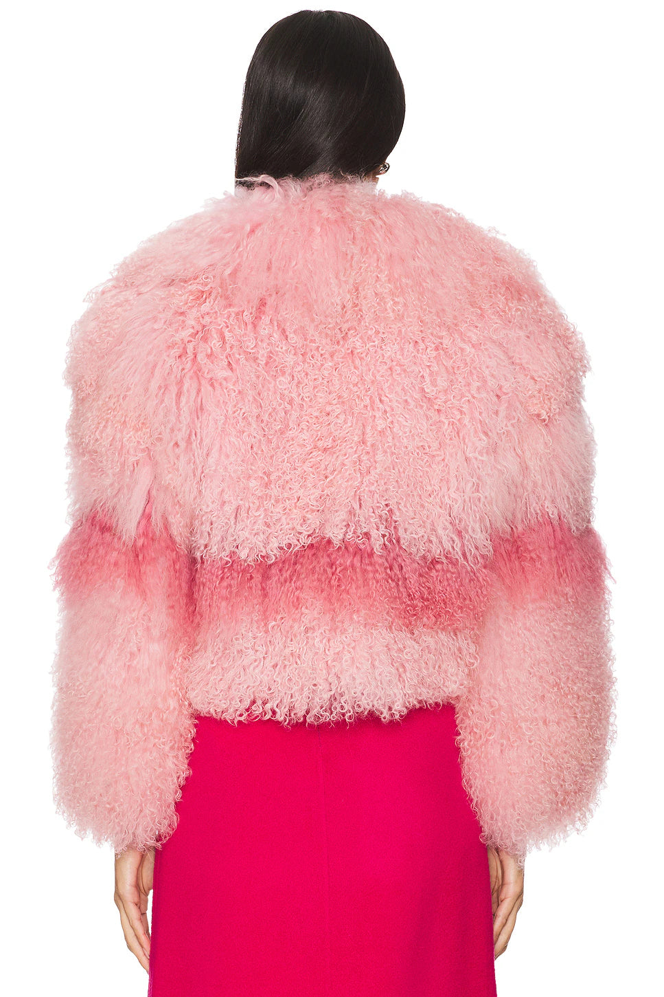 Georgina Jacket - Rosewater Flamingo