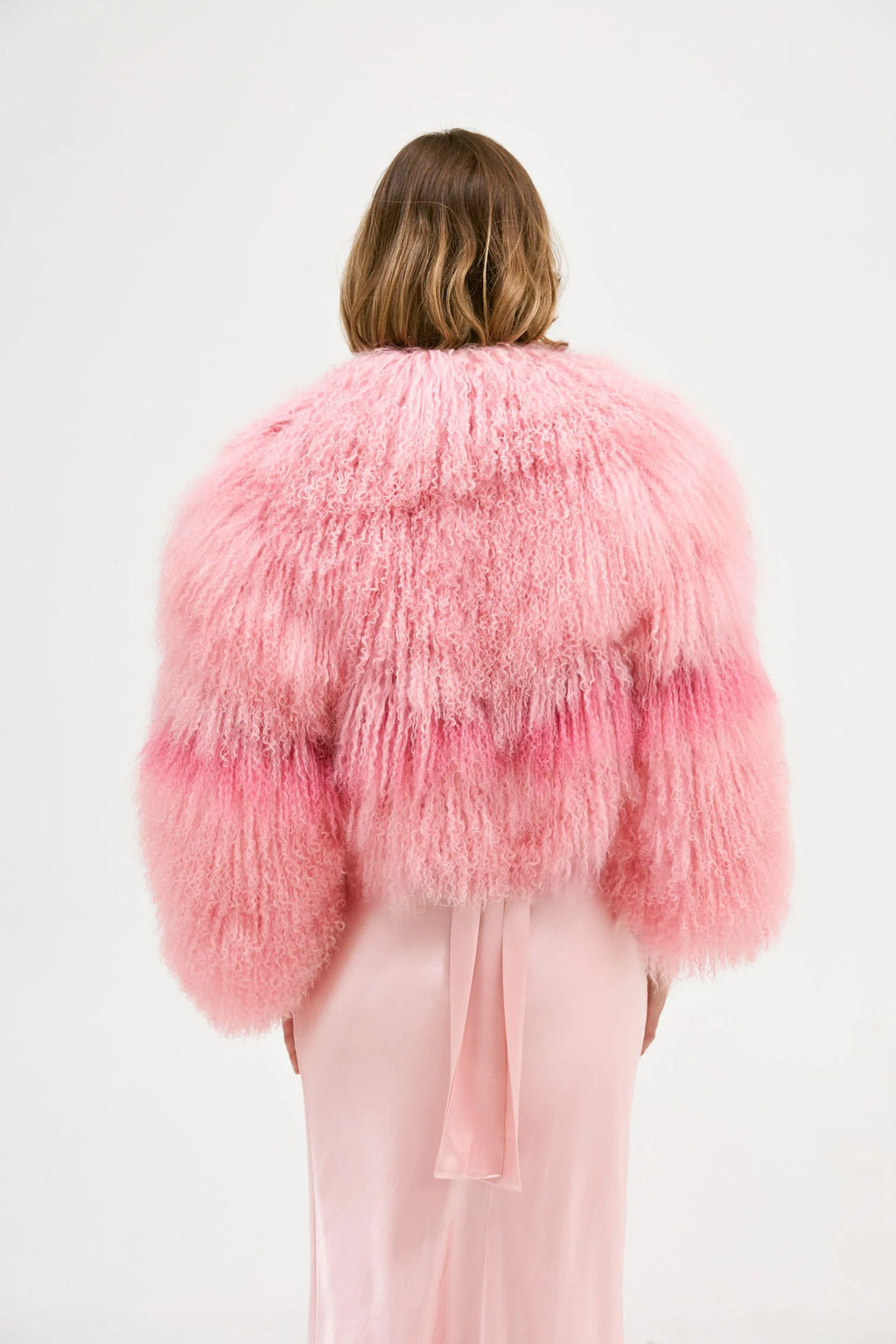 Georgina Jacket - Rosewater Flamingo