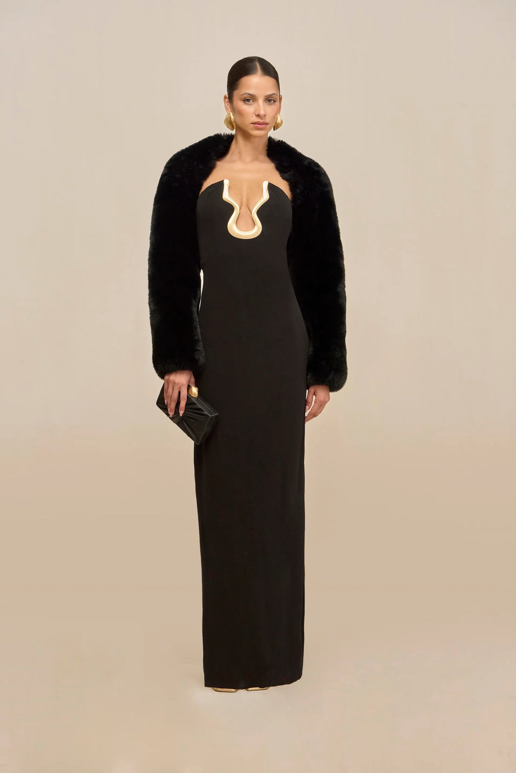 Abril Gown - Black