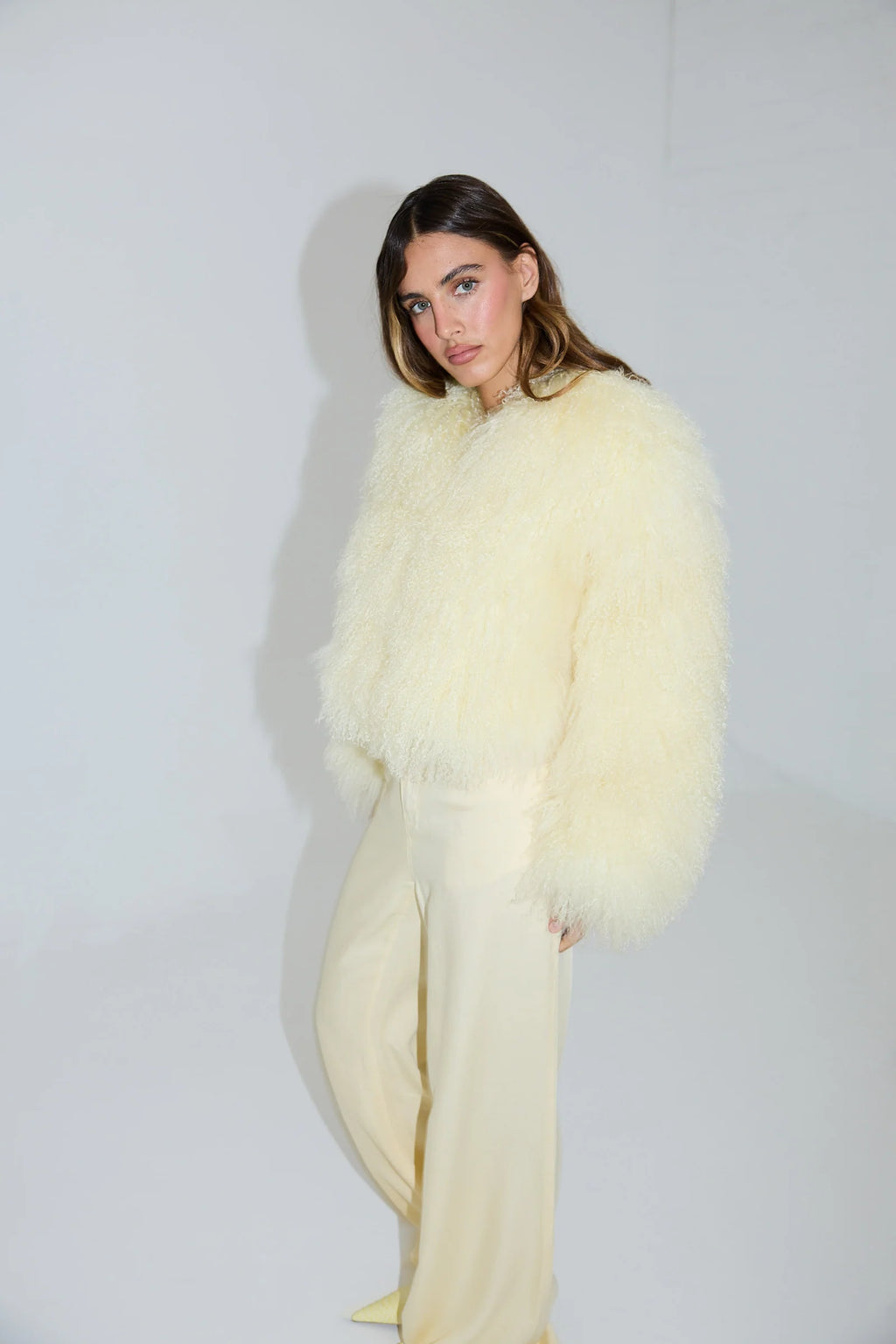 Georgina Jacket - Pale Yellow