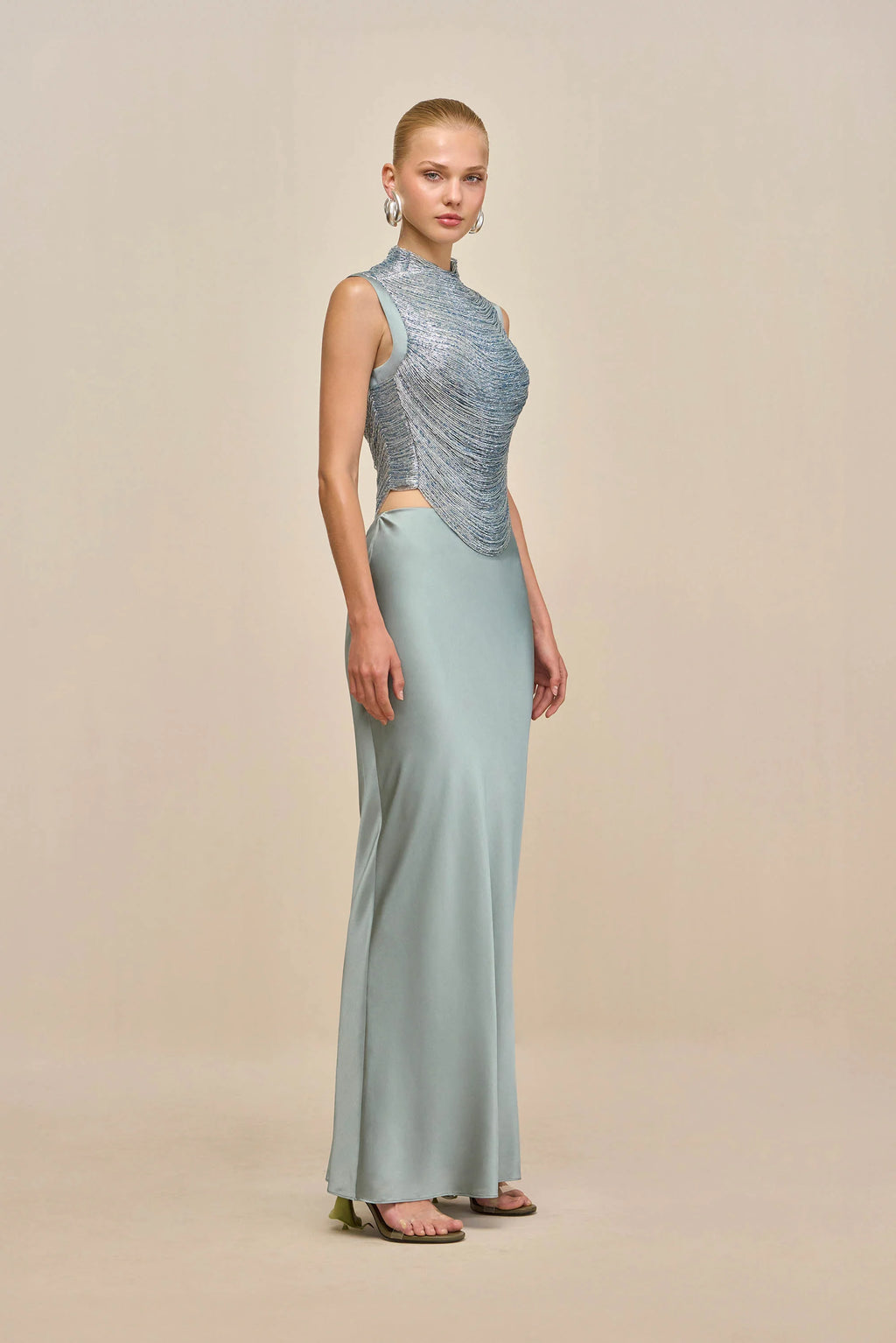 Chantel Skirt - Celadon