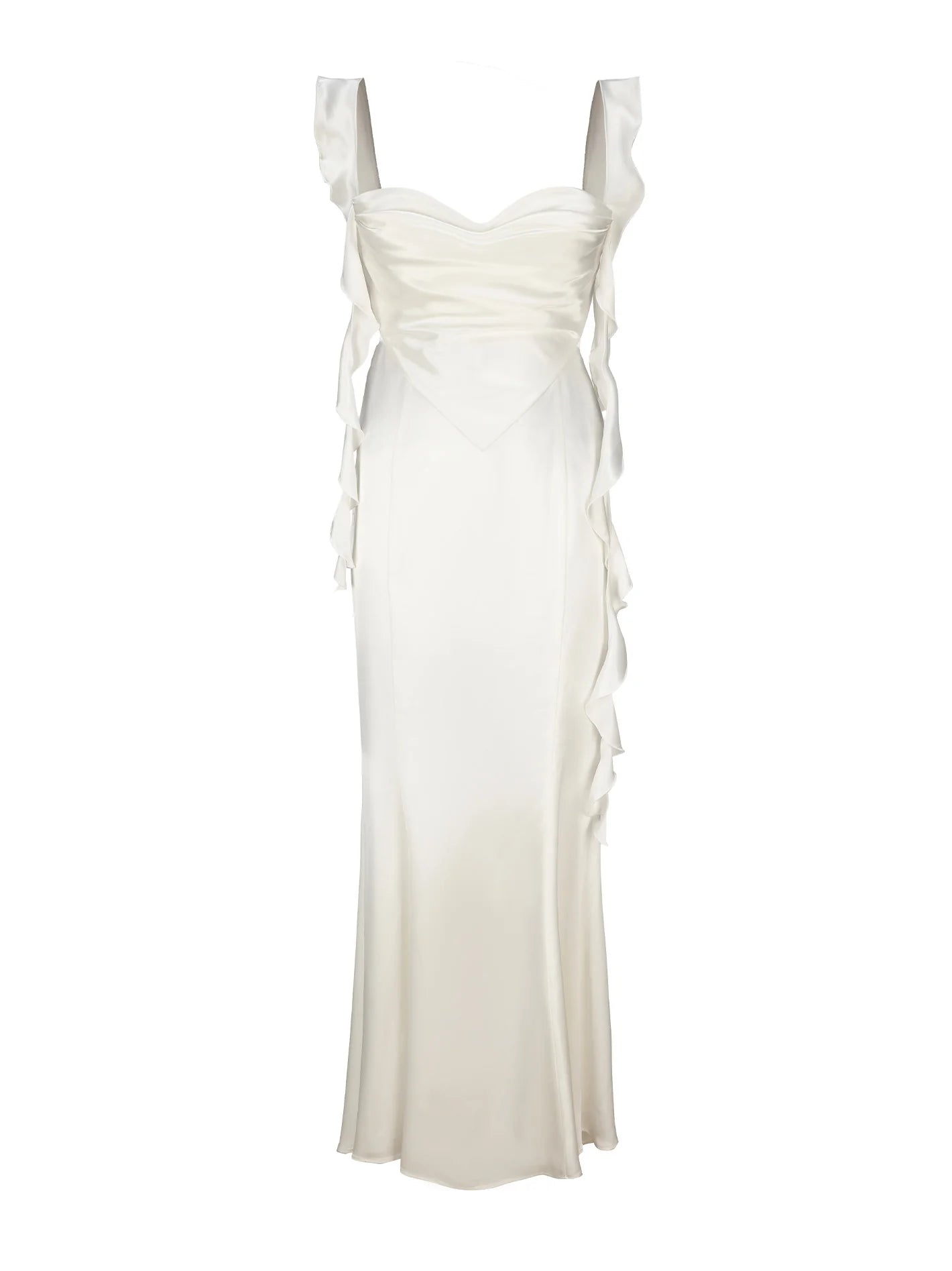 Caroline Dress - White